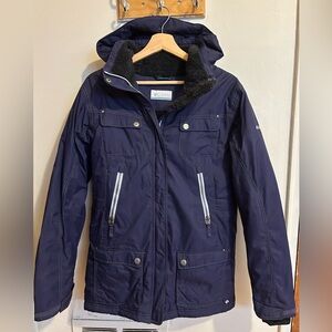 COLUMBIA Blue Winter Jacket M
